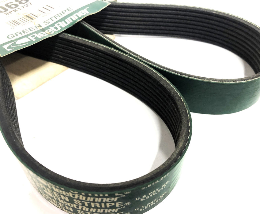 Gates FleetRunner Micro-V Green Stripe Drive Belt K080680HD (8PK1727) NOS
