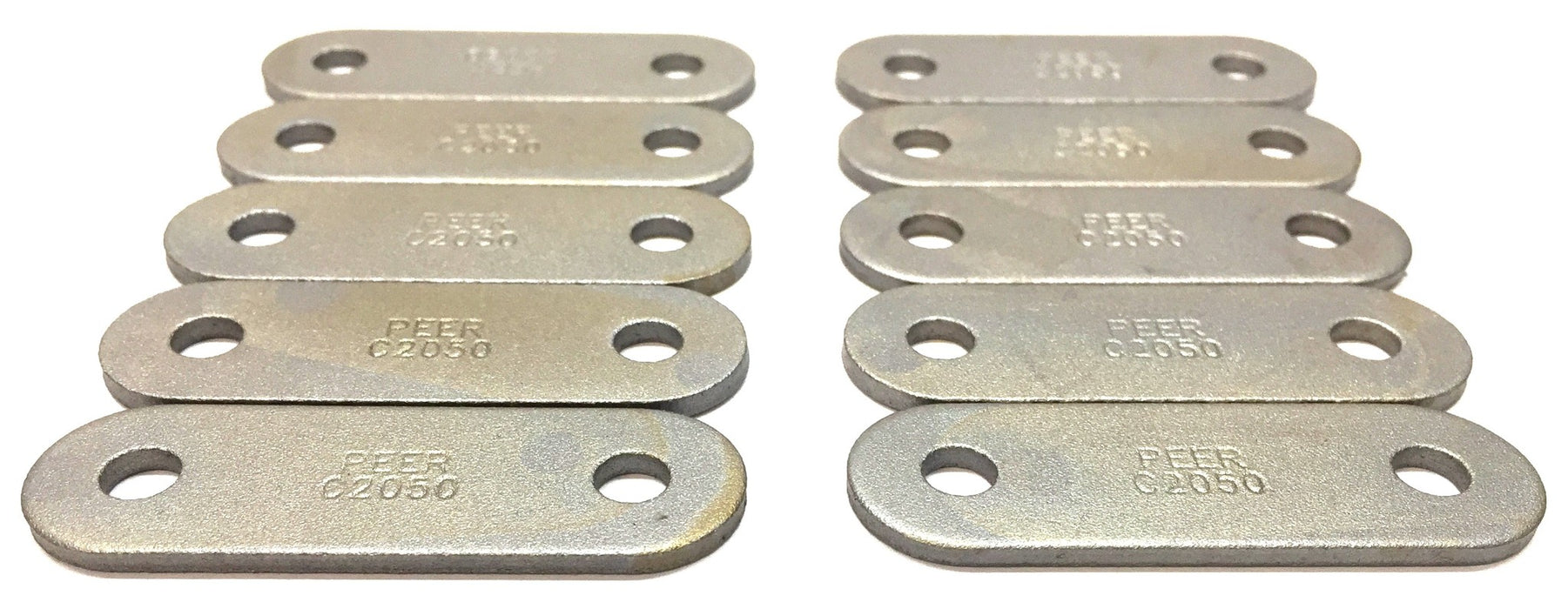 Peer Chain Zinc Plated Roller Chain Plate C2050 [Lot of 10] NOS