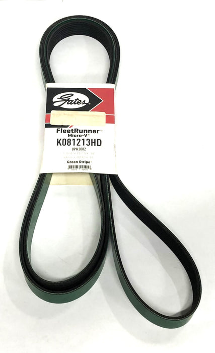 Gates FleetRunner Micro-V Green Stripe Drive Belt K081213HD (8PK3082) NOS