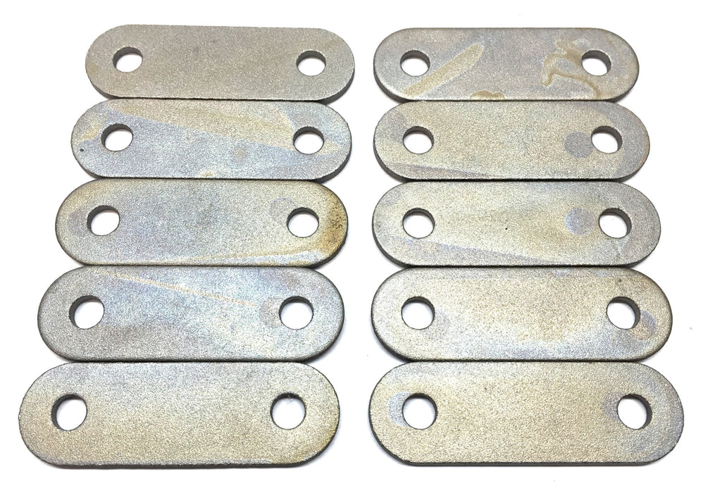 Peer Chain Zinc Plated Roller Chain Plate C2050 [Lot of 10] NOS