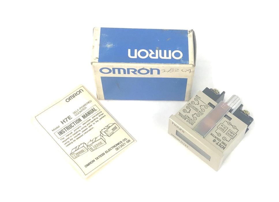 Omron Time Counter H7ET-B NOS