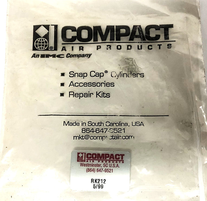 Compact Air Products Repair Kit RK212 6/99 NOS