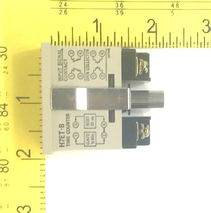 Omron Time Counter H7ET-B NOS