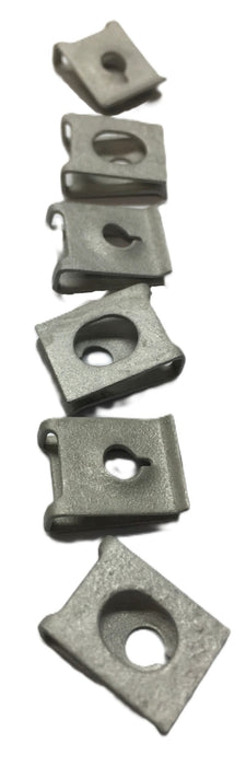 Nissan Group Mud Flap Spring Clip Nut 01241-01011 [Lot of 6] NOS