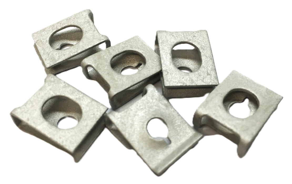 Nissan Group Mud Flap Spring Clip Nut 01241-01011 [Lot of 6] NOS
