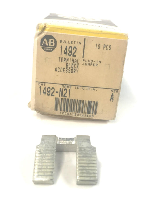 Allen-Bradley Plug-In Jumper 1492-N21 [Lot of 19] NOS