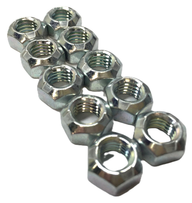 Nissan Group Hex Nut 08912-7081A [Lot of 10] NOS