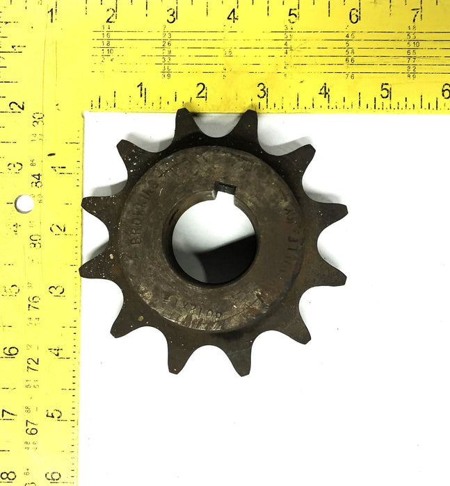 Browning 12 Tooth 1.36X2.69 Inch Sprocket 8012X1-3/8 NOS