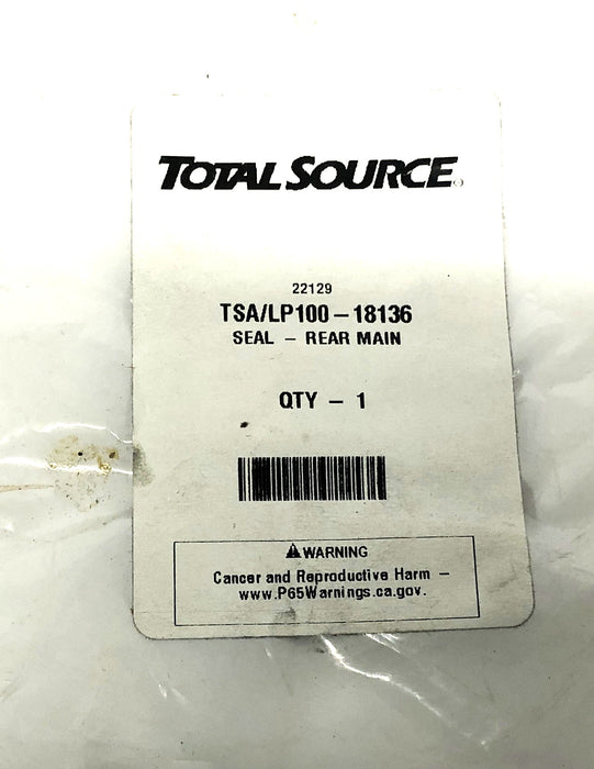 Total Source Rear Main Seal LP100-18136 NOS