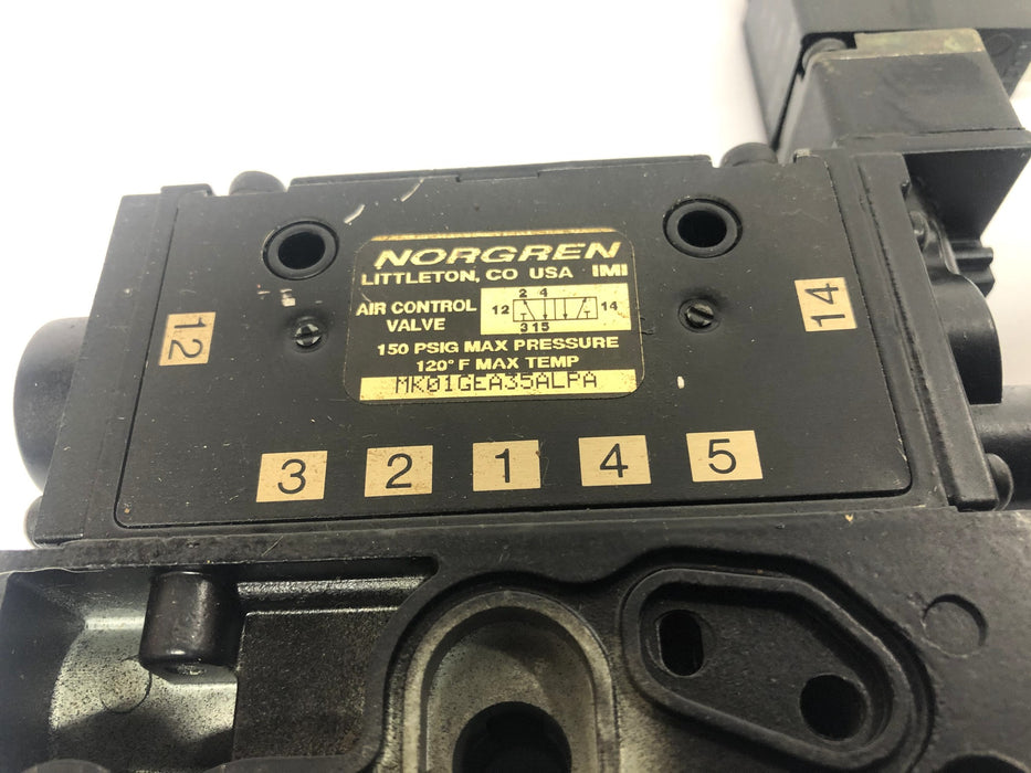 Norgren 32145 150PSIG 120F Air Control Valve MK01GEA35ALPA NOS