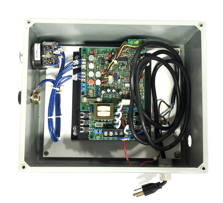 KB Electronic Inc DC Motor Speed Control With Panel Enclosure KBCC-240D USED