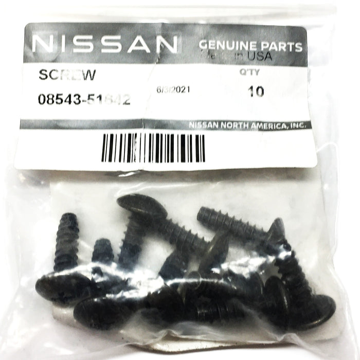 Nissan Group Screw 08543-51642 [Lot of 10] NOS