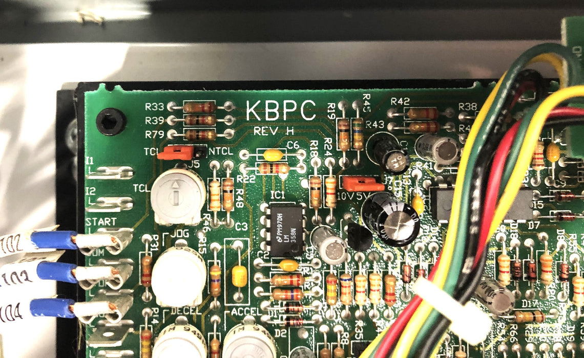 KB Electronic Inc DC Motor Speed Control With Panel Enclosure KBCC-240D USED