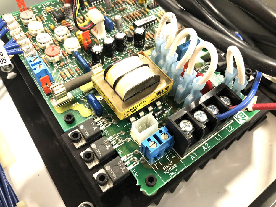 KB Electronic Inc DC Motor Speed Control With Panel Enclosure KBCC-240D USED