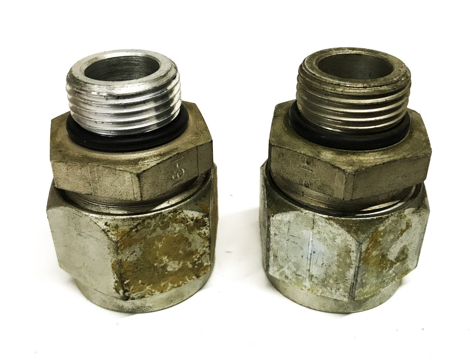 Lenz 3/4 inch Male to 3/4 inch Female Swivel Connector Fitting [Lot of 2] NOS