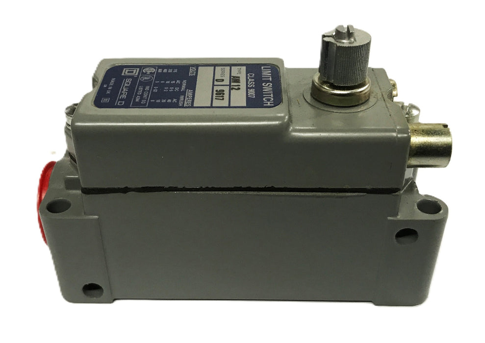 Square D Class 9007 Series D Limit Switch AW-12 (9617) NOS