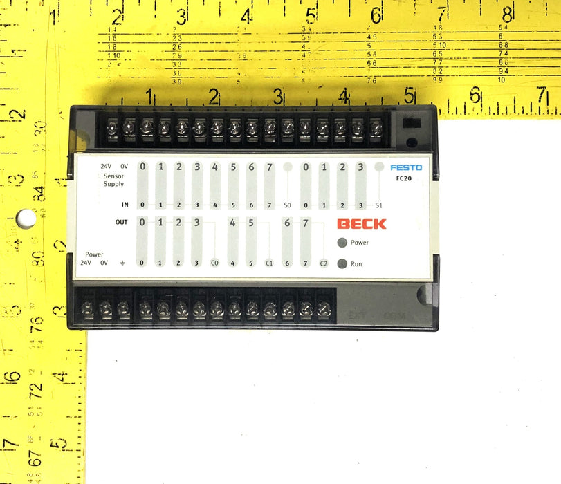 Festo Beck 24V 10W H00-S1.24 Controller FEC-FC20-FST 177428 USED