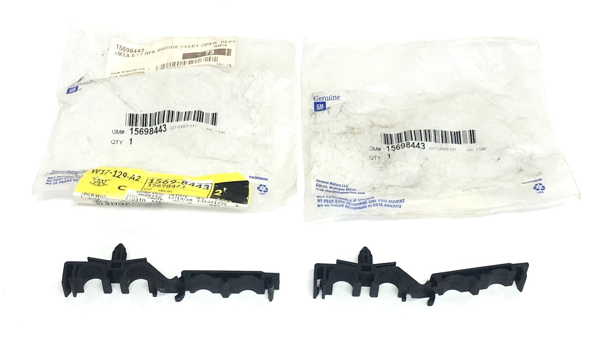 GM OEM Pipe Assembly Clip 15698443 [Lot of 2] NOS