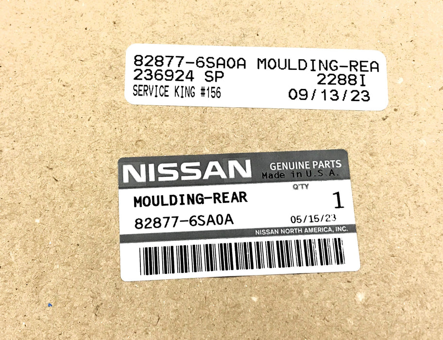 Nissan Rear LH Door Lower Molding 82877-65A0A NOS