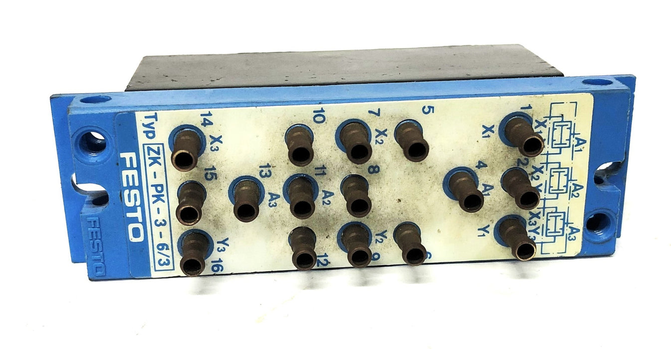 Festo VAL-54 Pulse Valve ZK-PK-3-6/3 NOS