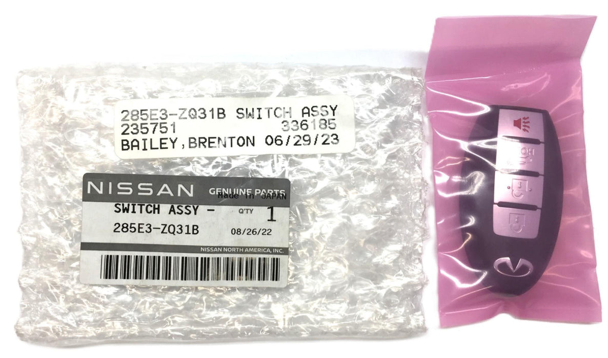 Nissan Group Switch Assembly (No Key Incl.) 285E3-ZQ31B NOS