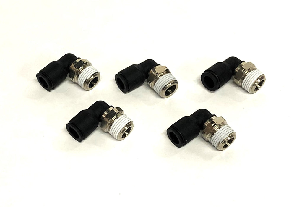 Legris Push Connect 90 Degree Elbow Male Coupling 3/8 Inch [Lot of 5] NOS