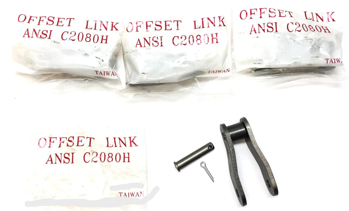 Peer Chain ANSI Offset Roller Chain Link C2080H [Lot of 4] NOS