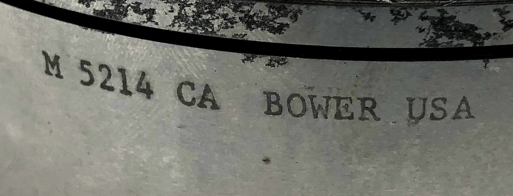 Bower Cylindrical Roller Bearing Outer Race M5214CA NOS