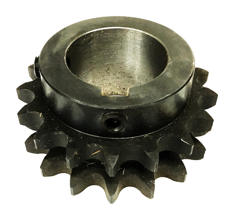 Tsubaki 17-Tooth Double Roller Chain Sprocket HD60B17-F2-1/8 NOS