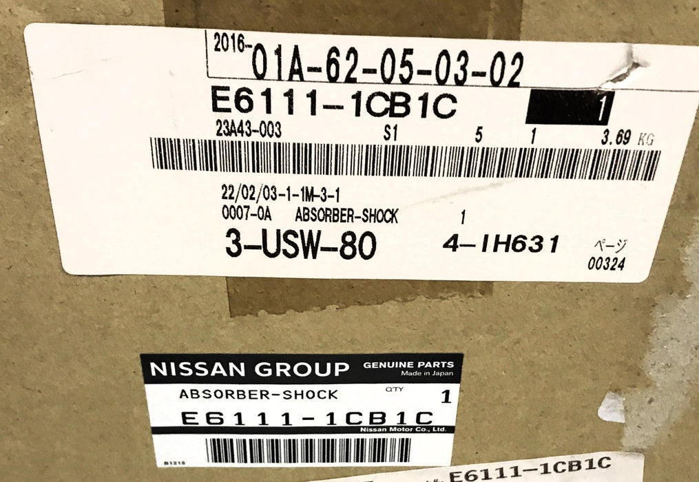 Nissan Shock Absorber Kit E6111-1CB1C NOS