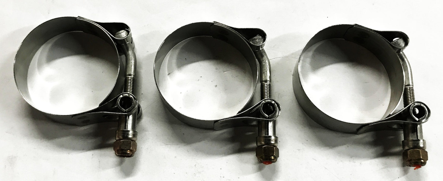Ideal 2 inch Stainless T-Bolt Clamp 0200-39-17 [Lot of 3] NOS