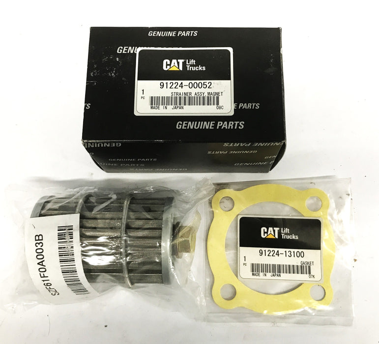 Caterpillar Magnetic Strainer Assembly and Gasket 91224-00052 NOS