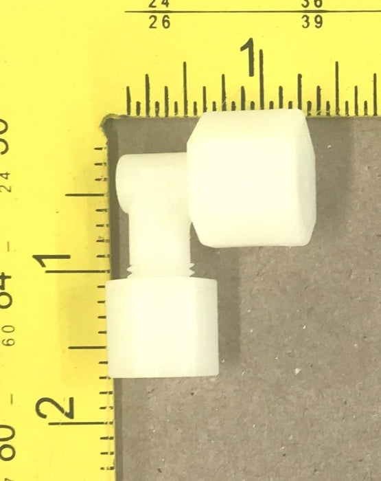 JACO Manufacturing Nylon Female Elbow Fittings 45-4-4-N-O [Lot of 22] NOS