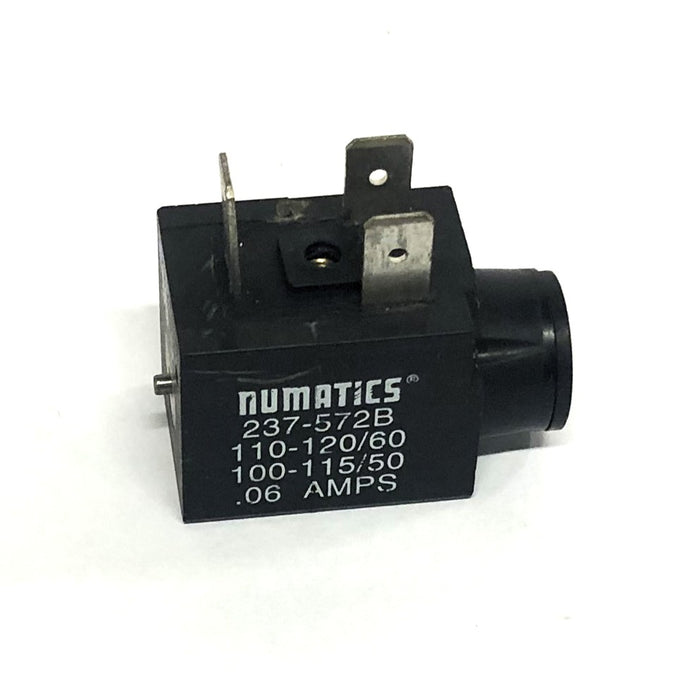 Numatics 110-120/60 100-115/50 .06Amp Solenoid Coil 237-572B USED