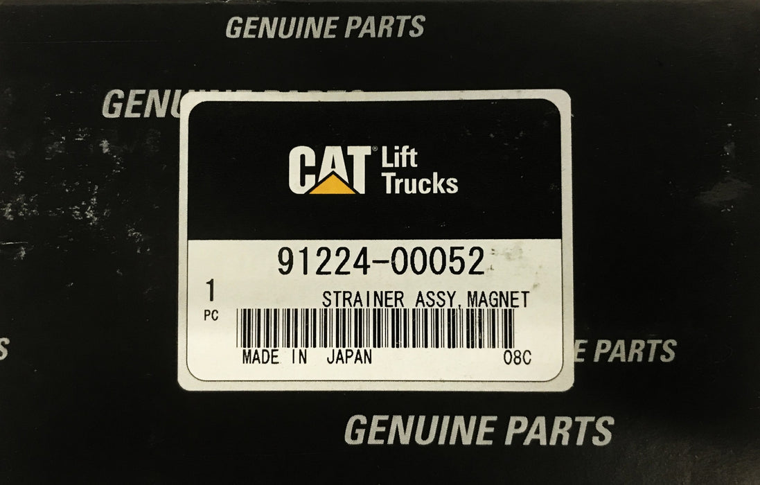 Caterpillar Magnetic Strainer Assembly and Gasket 91224-00052 NOS