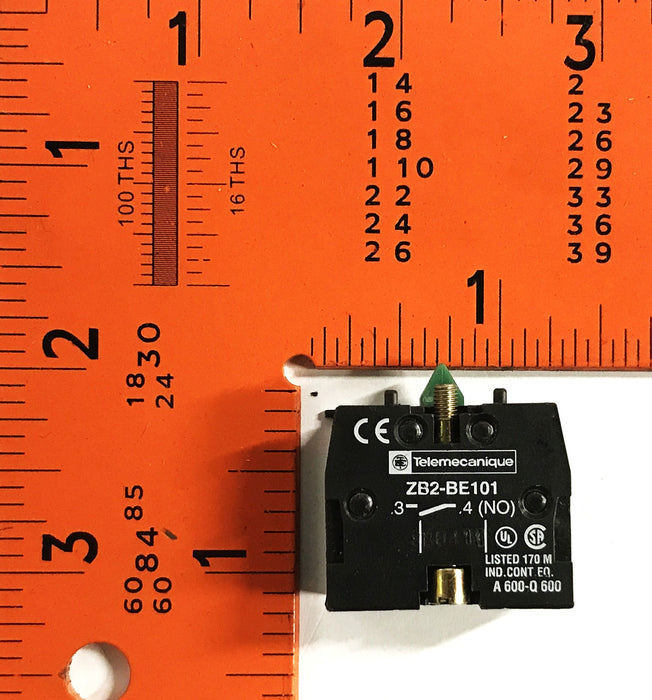 Telemecanique Contact Block ZB2-BE101 [Lot of 5] NOS