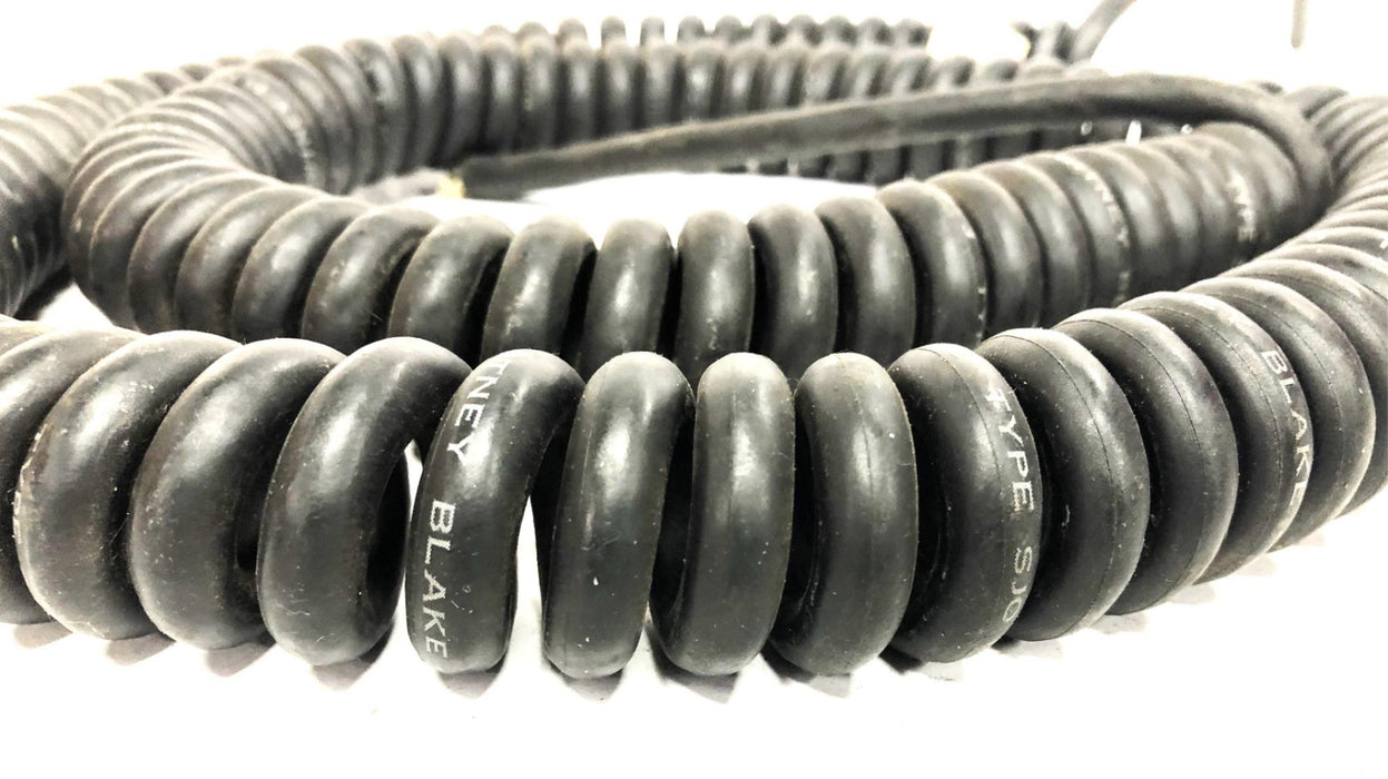 Whitney Blake 50 Inch Retractile Coil Cord 18-3 SJO NOS