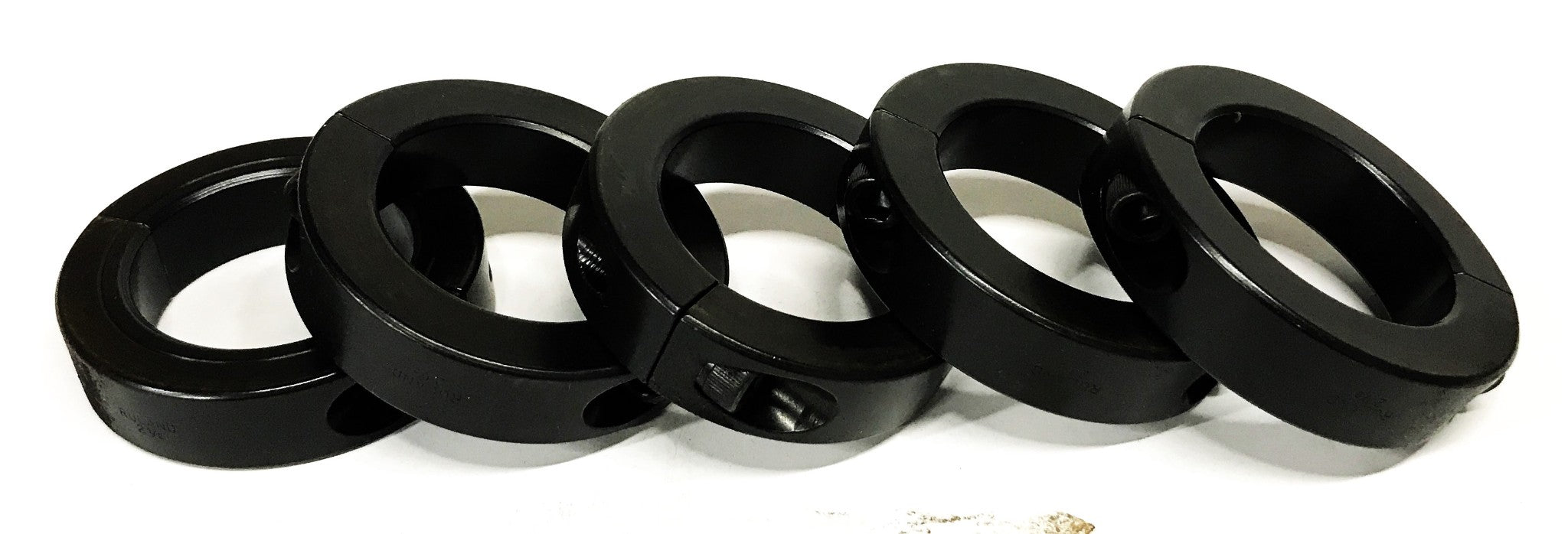 Ruland 2-1/2 inch Black Oxide 2-Piece Split Shaft Collar SP40F [Lot of 5] NOS