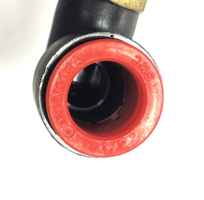 SMC Spore Push Connect 90 Degree Male Union Coupling 1/2 Inch [Lot of 3] NOS