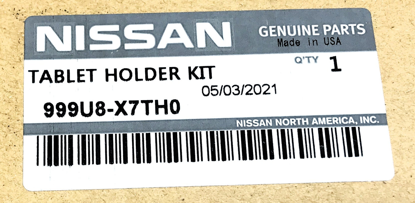 Nissan Tablet Holder Kit 999U8-X7TH0 NOS