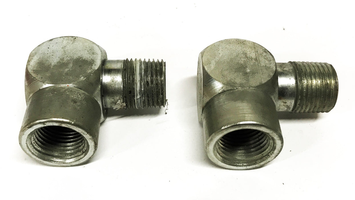 Lenz 1/2 inch Male x 1/2 inch Female 90-degree Elbow [Lot of 2] NOS
