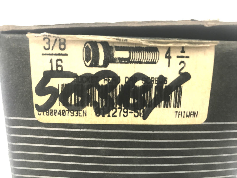 Brighton-Best Socket Head Cap Screw 011279 [Lot of 10] NOS