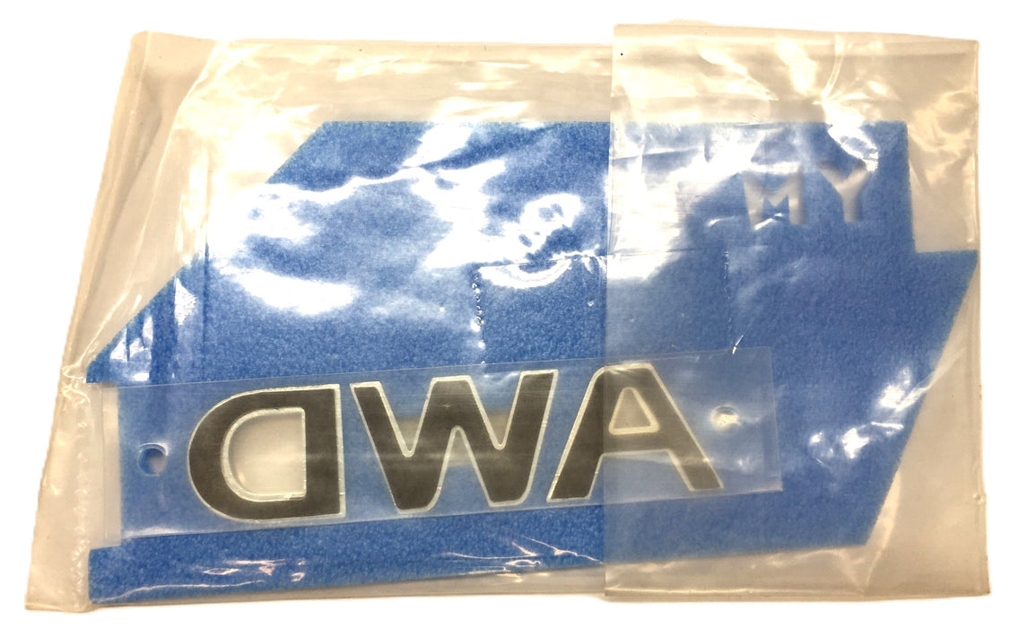 Nissan Group 'AWD' Emblem 84894-3WG0C NOS