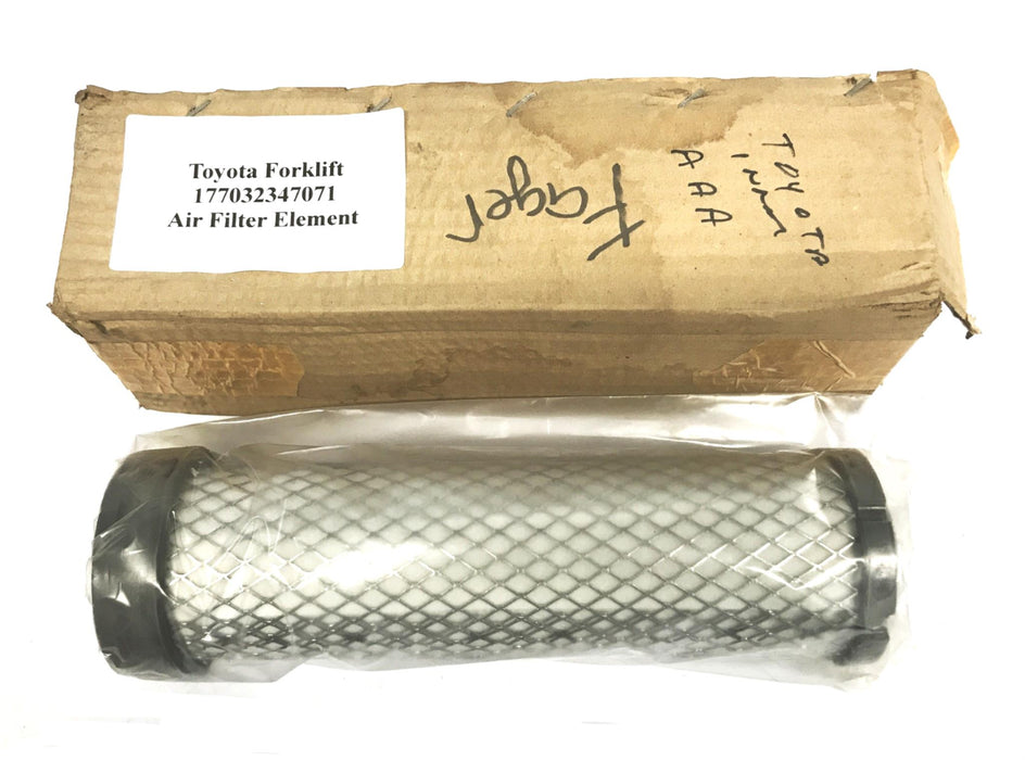 Toyota Forklift Air Filter Element 177032347071 NOS
