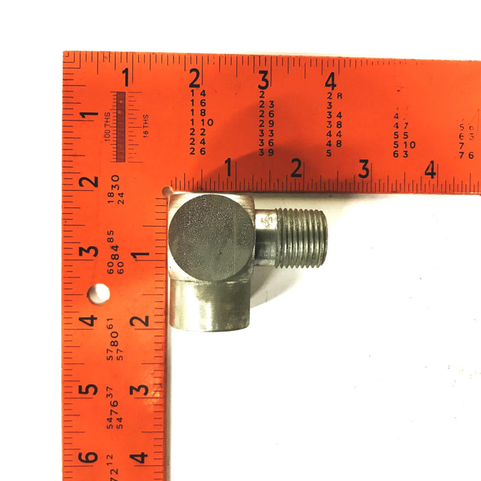 Lenz 1/2 inch Male x 1/2 inch Female 90-degree Elbow [Lot of 2] NOS