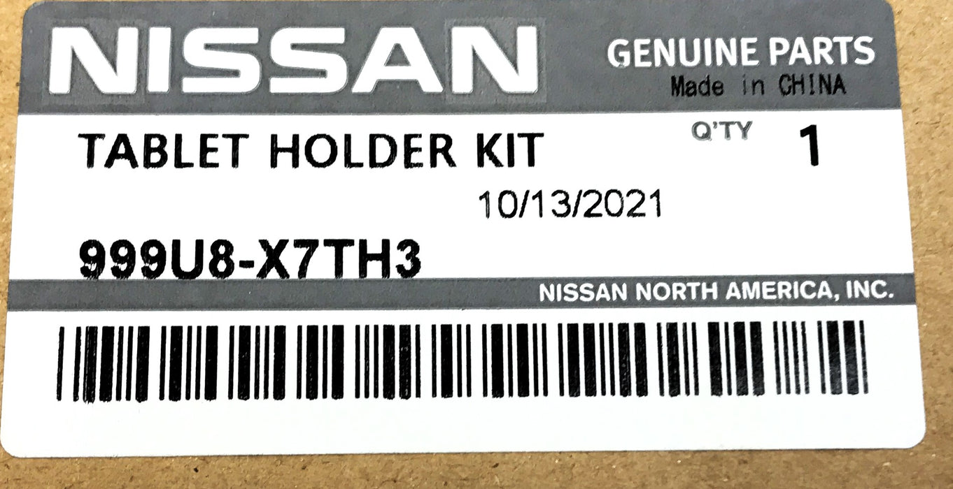 Nissan Tablet Holder Kit 999U8-X7TH3 NOS