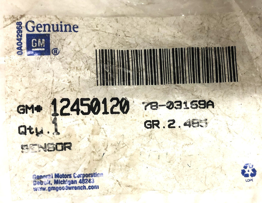 GM OEM Ambient Light Sensor 12450120 NOS