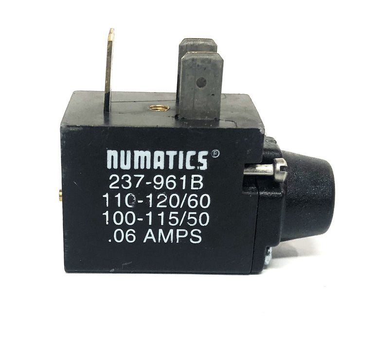 Numatics 0.06 AMPS 110-120/60 11-115/50 Solenoid Valve 237-961B NOS