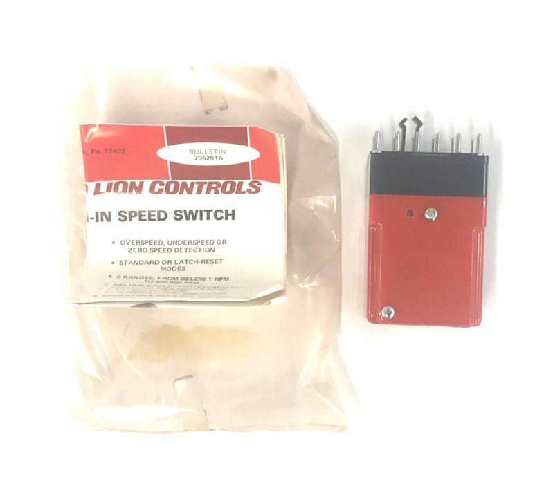 Red Lion Controls Plug-In Speed Switch PRSP-101M NOS