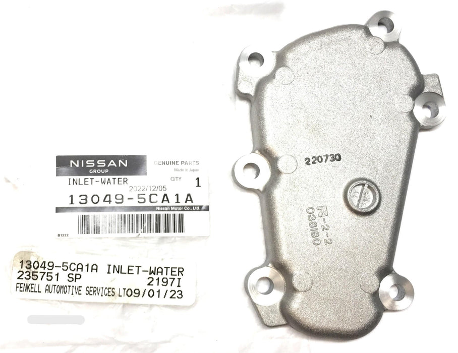 Nissan Engine Timing Cover Inlet 13049-5CA1A NOS